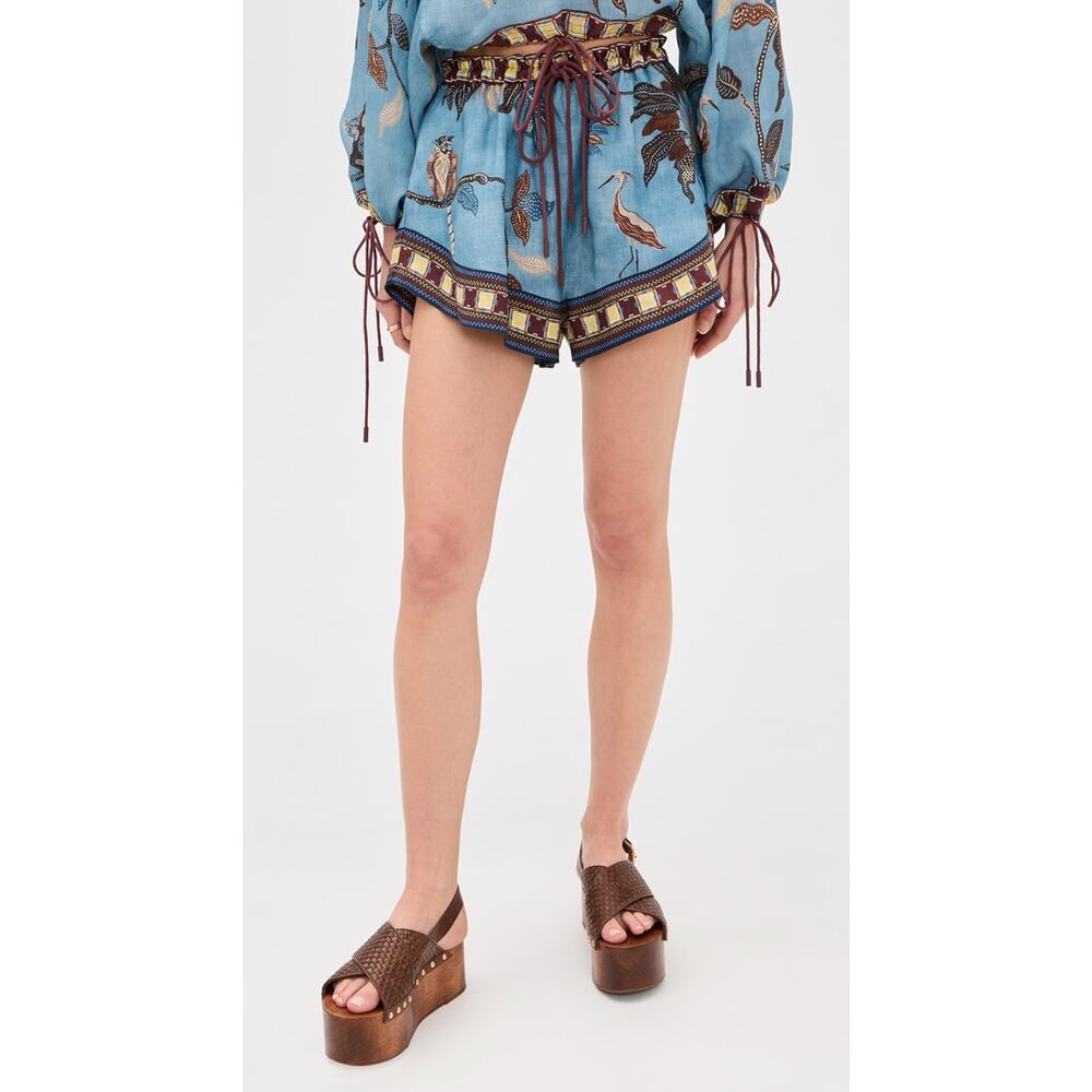 Alemais Georgie Linen Shorts - Picture 2 of 11